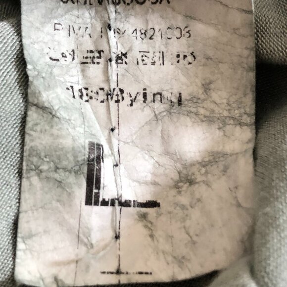 Gorgeous Italian Made Flowy Linen top: Size M/L - Picture 8 of 16